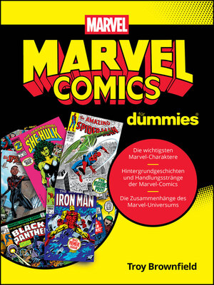 cover image of Marvel Comics für Dummies